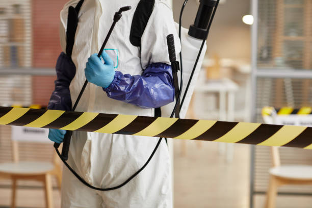 Professional Blood Cleanup technician working in Inwood, FL